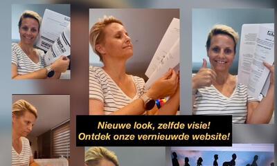 Nieuwe website